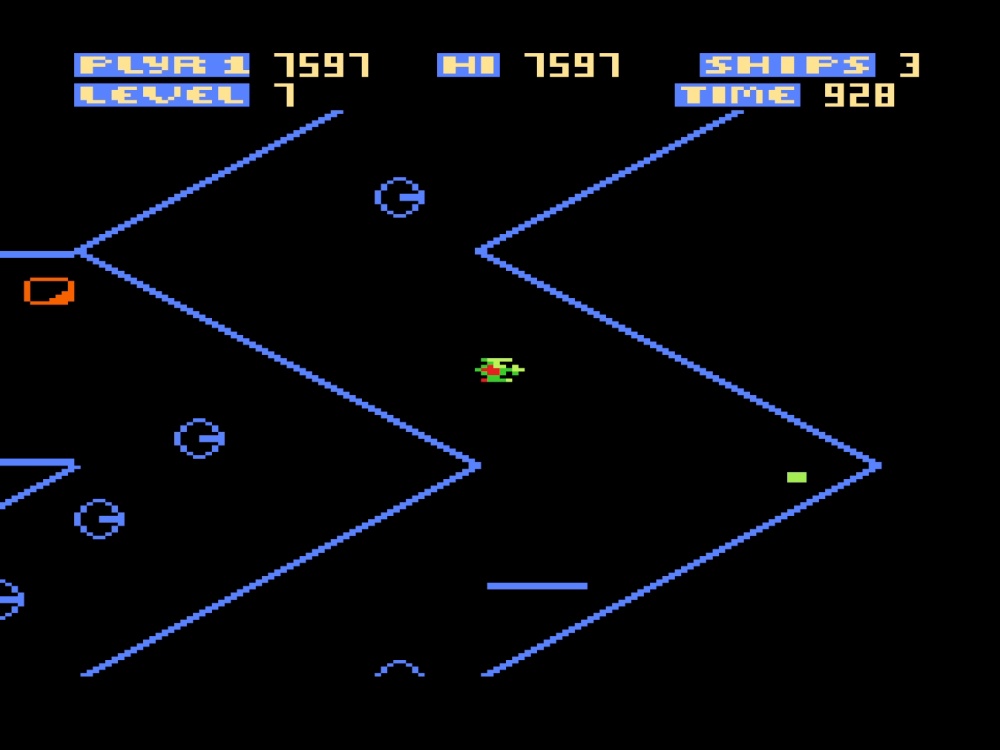 Gameplay of Zone Ranger for Atari 5200